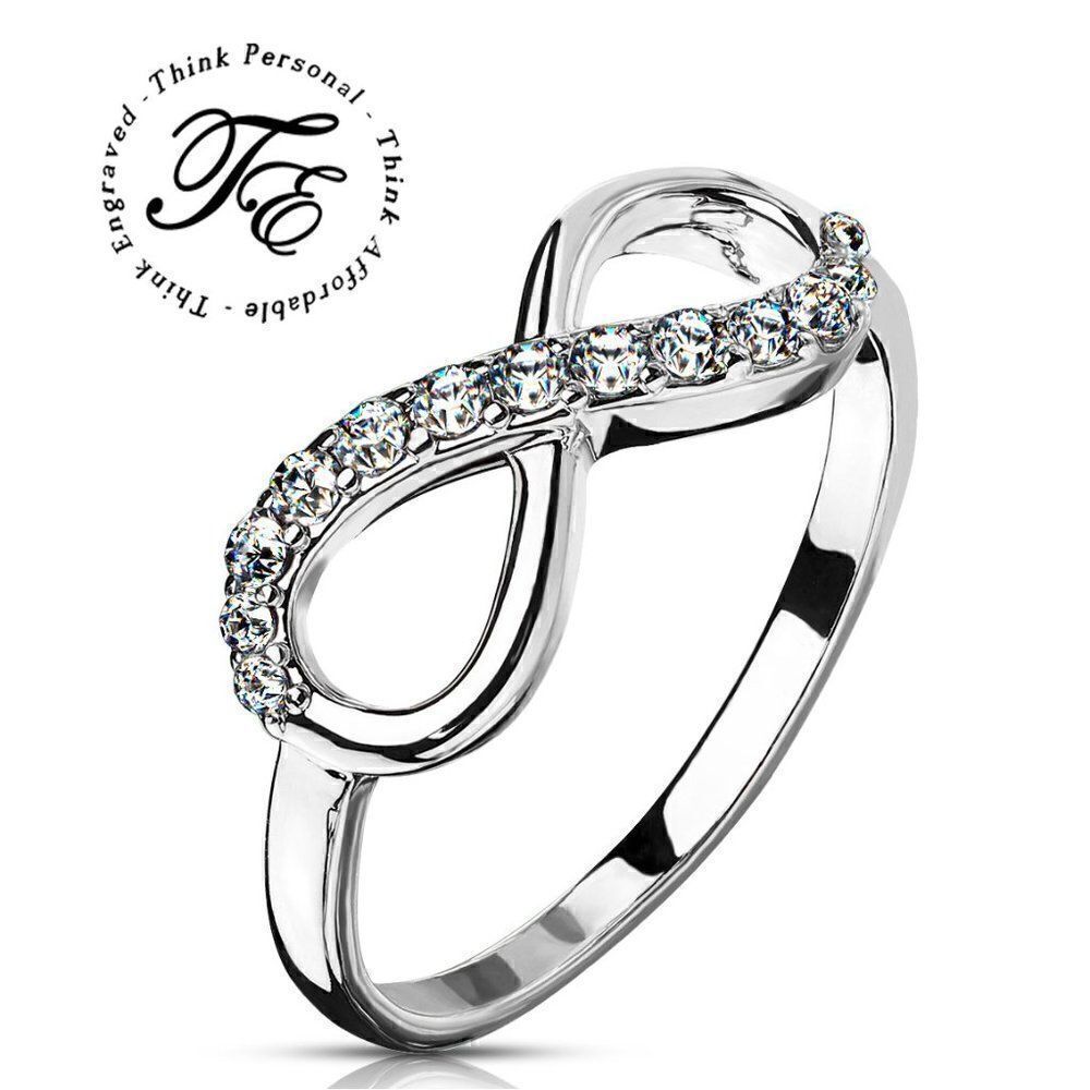 Women's Silver Infinity Promise Ring - Infinity Promise Ring For Her